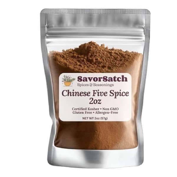 Pouch of Chinese five-spice seasoning
